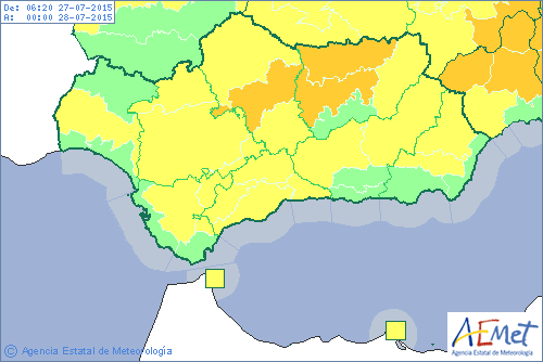 Previsión Del Tiempo Andalucía Después De Un Pequeño Respiro Vuelve El Calor Aviso Amarillo 2783